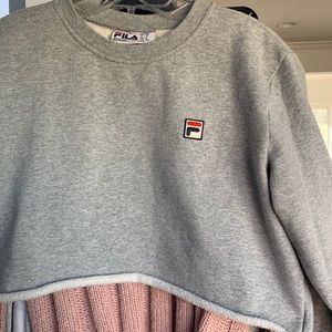 Cropped sweatshirt